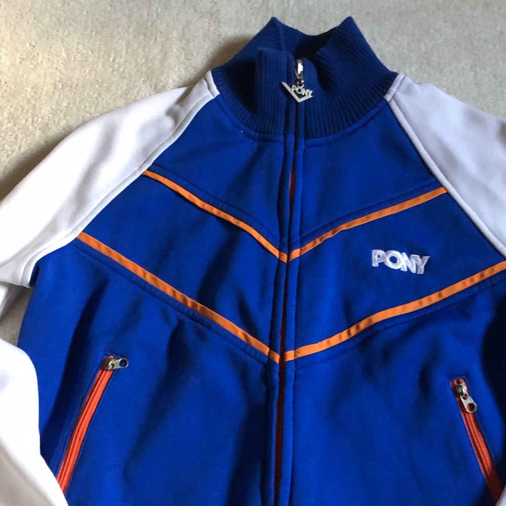 Youth or XS Pony vintage retro track jacket